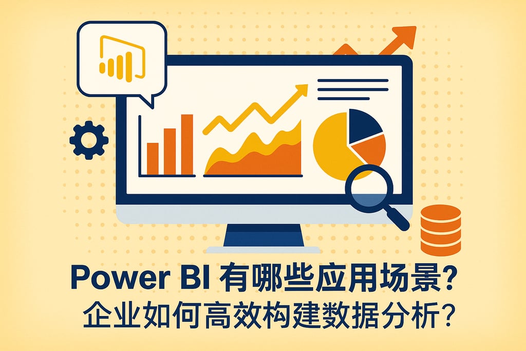 Power BI有哪些应用场景？企业如何高效构建数据分析？